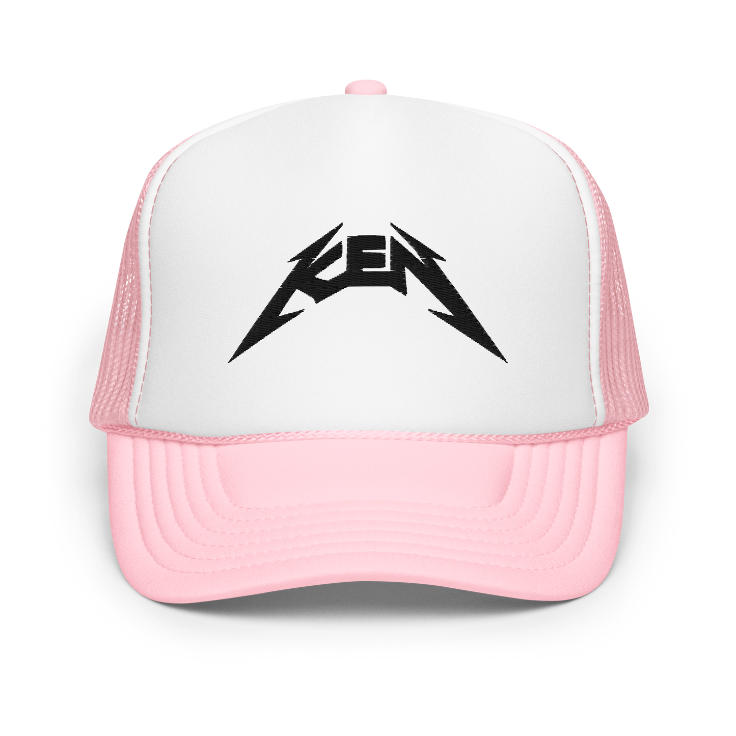 Metal Ken Foam trucker hat