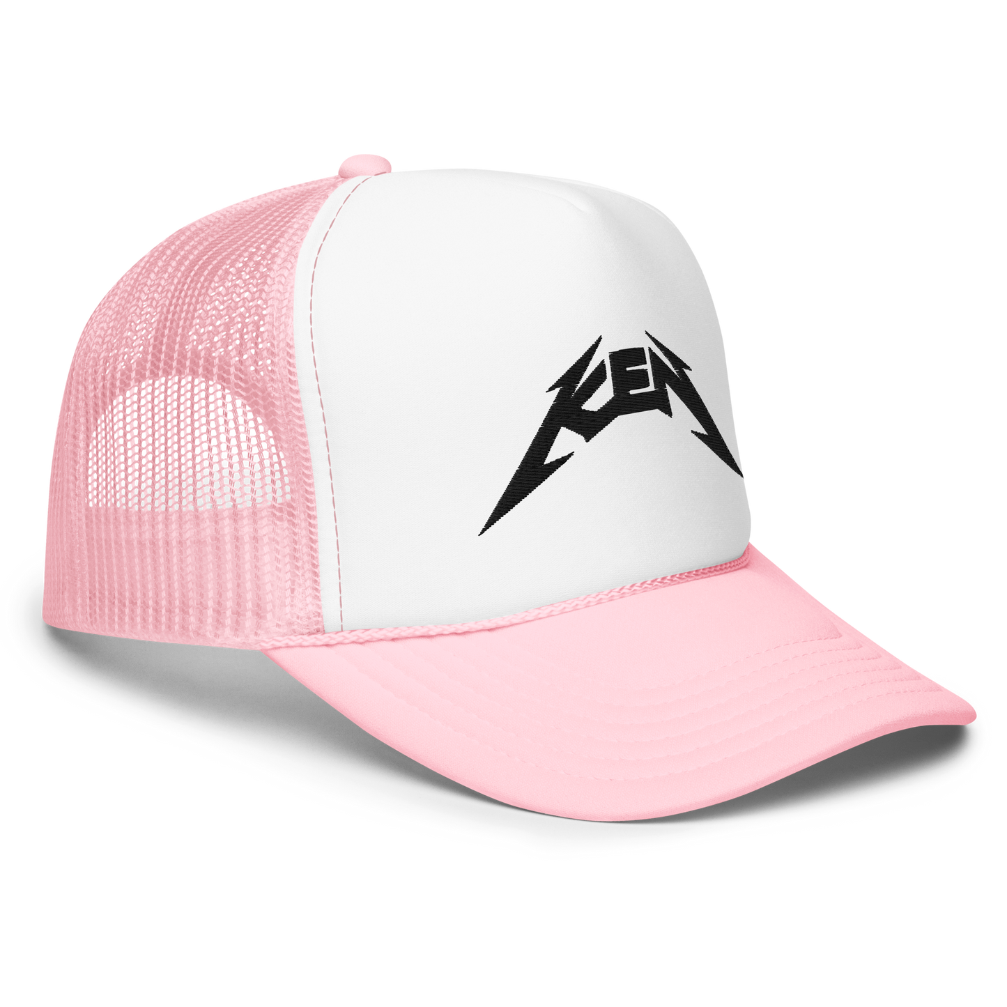 Metal Ken Foam trucker hat