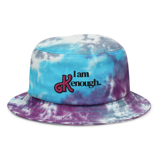 I am Kenough Tie-dye bucket hat